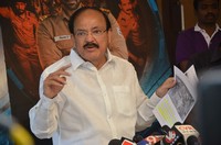 Venkaiah Naidu Watches Ghazi Movie at Prasad Labs